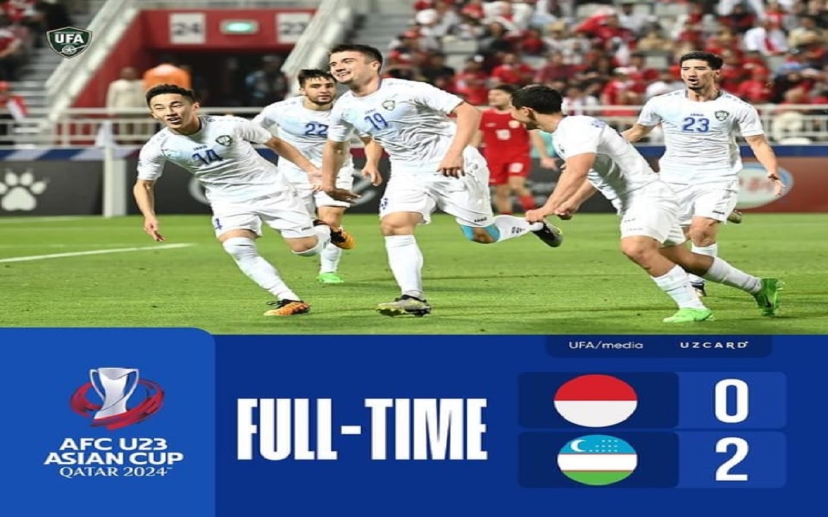 Timnas Indonesia U-23 Gagal Melaju ke Final Piala Asia U-23 2024 Usai Kalah Atas Uzbeskistan 2-0