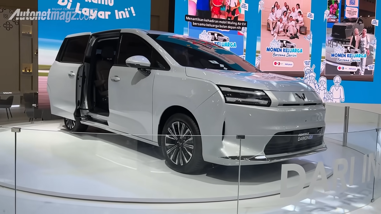 Wuling Cortez DARION: Mau Lawan SERENA dkk, Siap Tantang MPV Premium Jepang