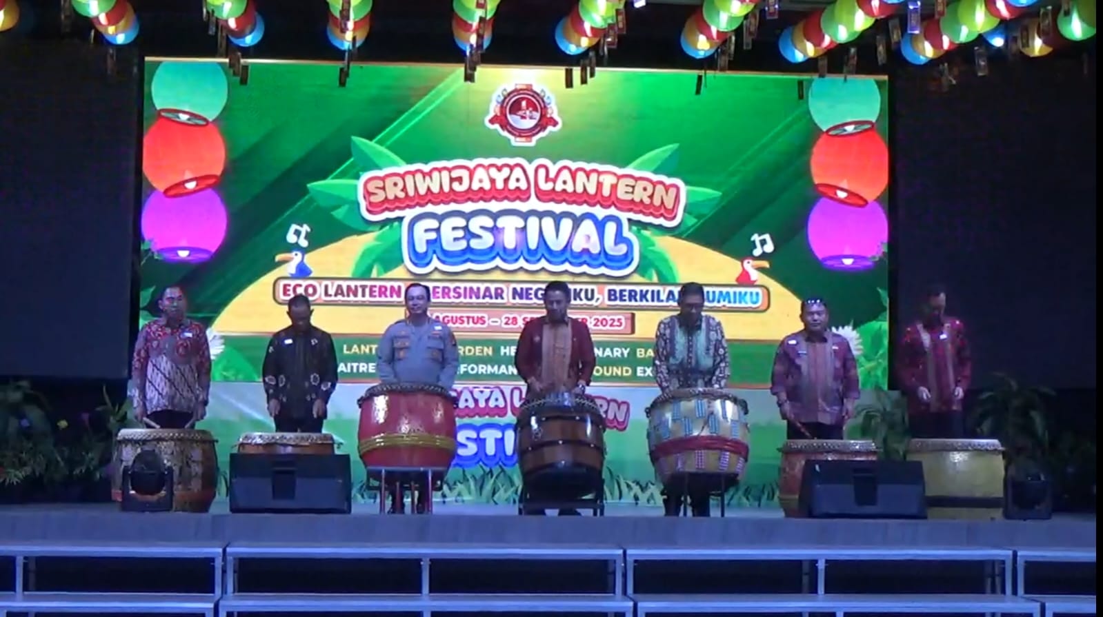 Palembang Berkilau, Sriwijaya Lantern Festival Jadi Wisata Unggulan