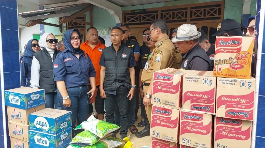 PMPB Sumsel Bantu Korban Kebakaran di Lawang Kidul 