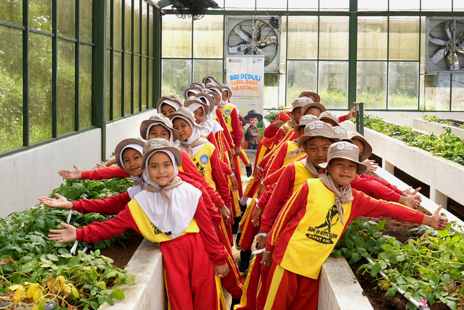 Peringati Hari Anak Nasional, BRI Peduli Dukung Pendidikan Karakter Anak lewat Kegiatan Agroedukasi