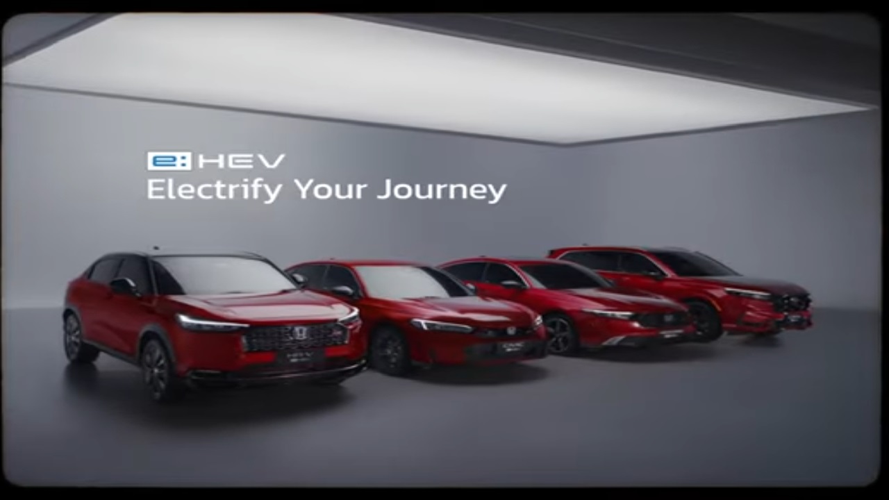 Honda HR-V e:HEV, Mobil Hybrid Sangat Efisien Bahan Bakar