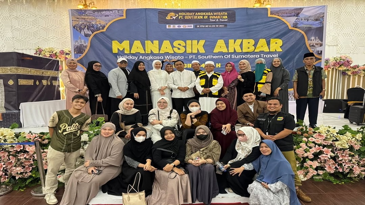 Holiday Angkasa Wisata Gelar Manasik Umroh Akbar Diikuti 1000 Jemaah