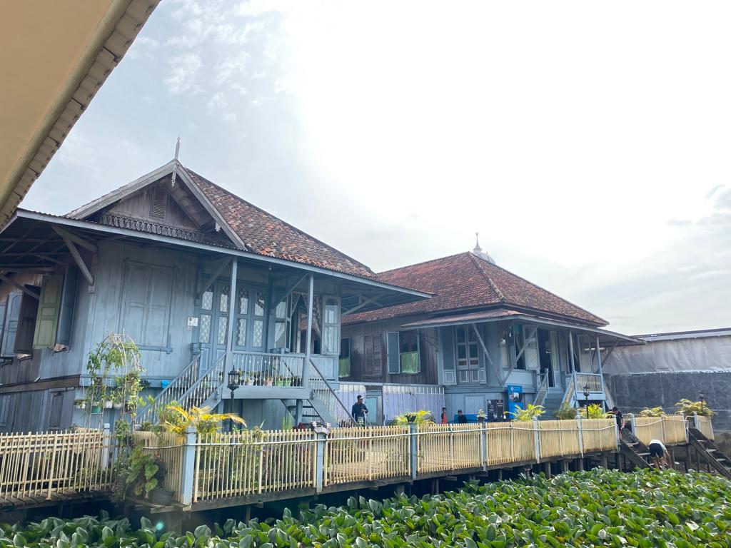Rumah Kembar Tuan Kentang, Objek Wisata di Pinggiran Sungai Musi