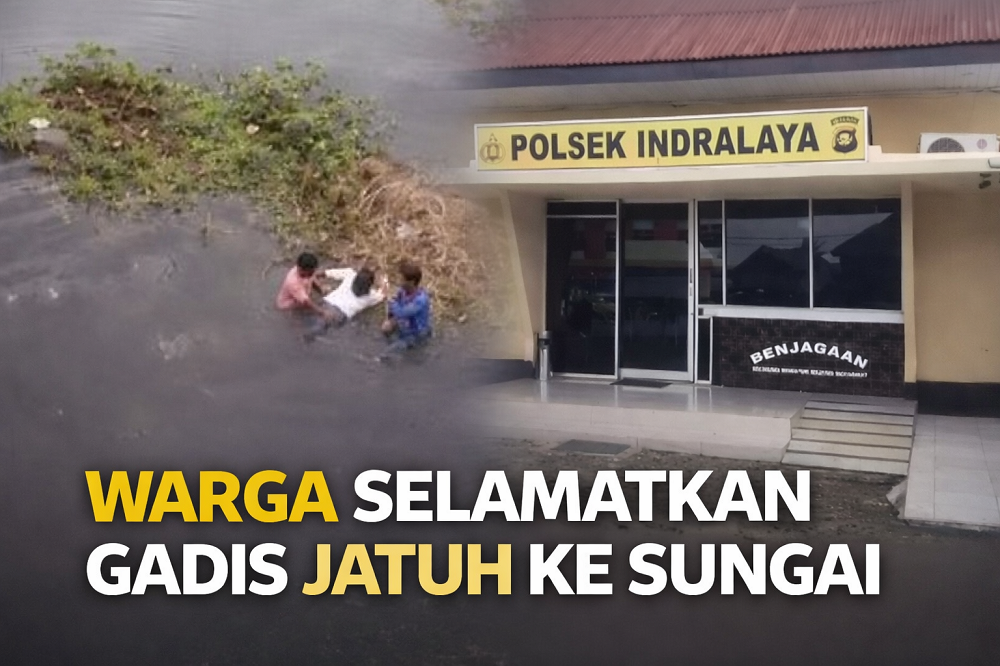 Diduga Soal Asmara, Video Viral Remaja Putri Terjun dari Jembatan Tanjung Baru