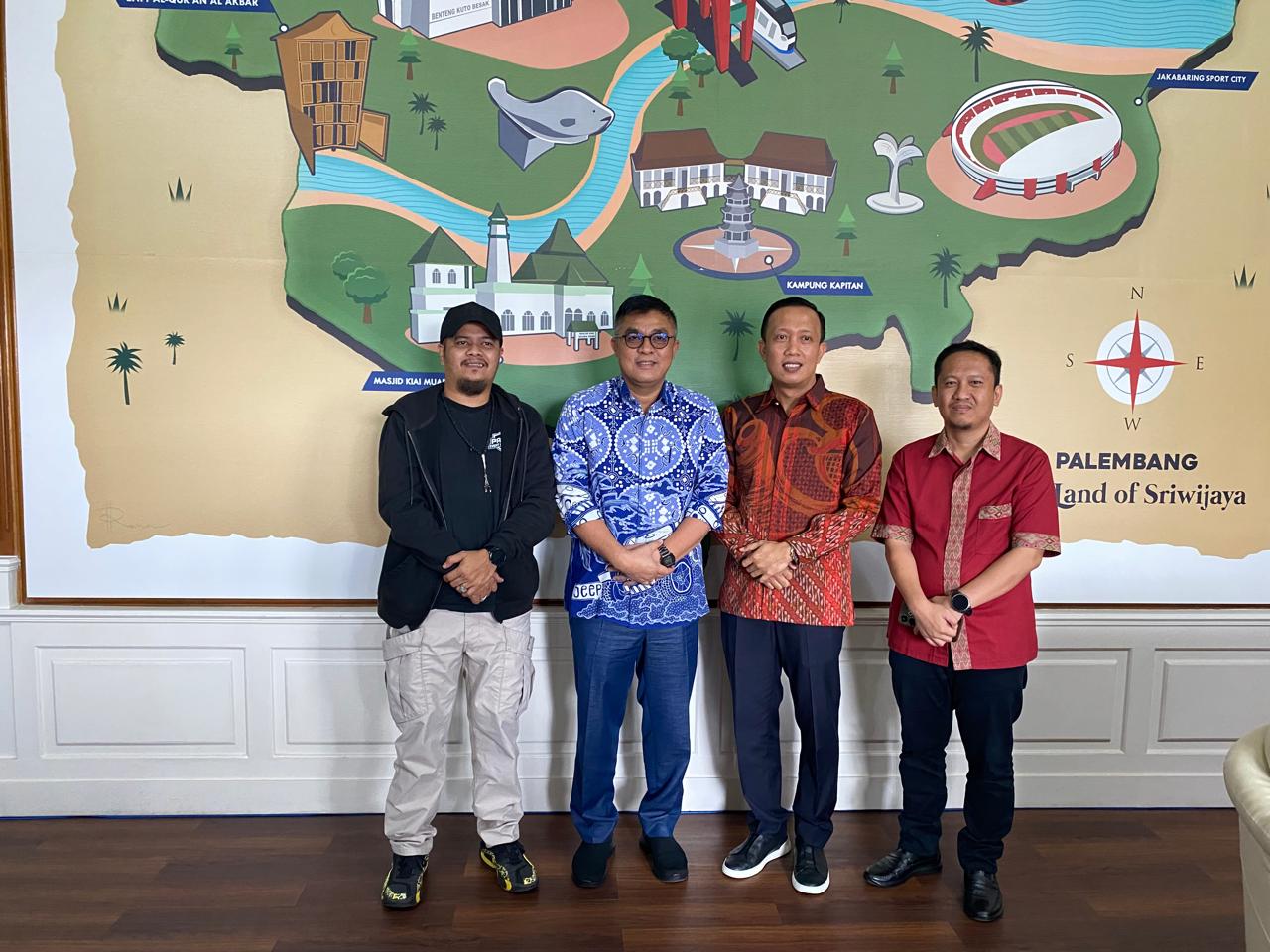 HUT Palembang ke-1343 Makin Semarak, Sekda All Out Sukseskan Jalan Sehat PALTV