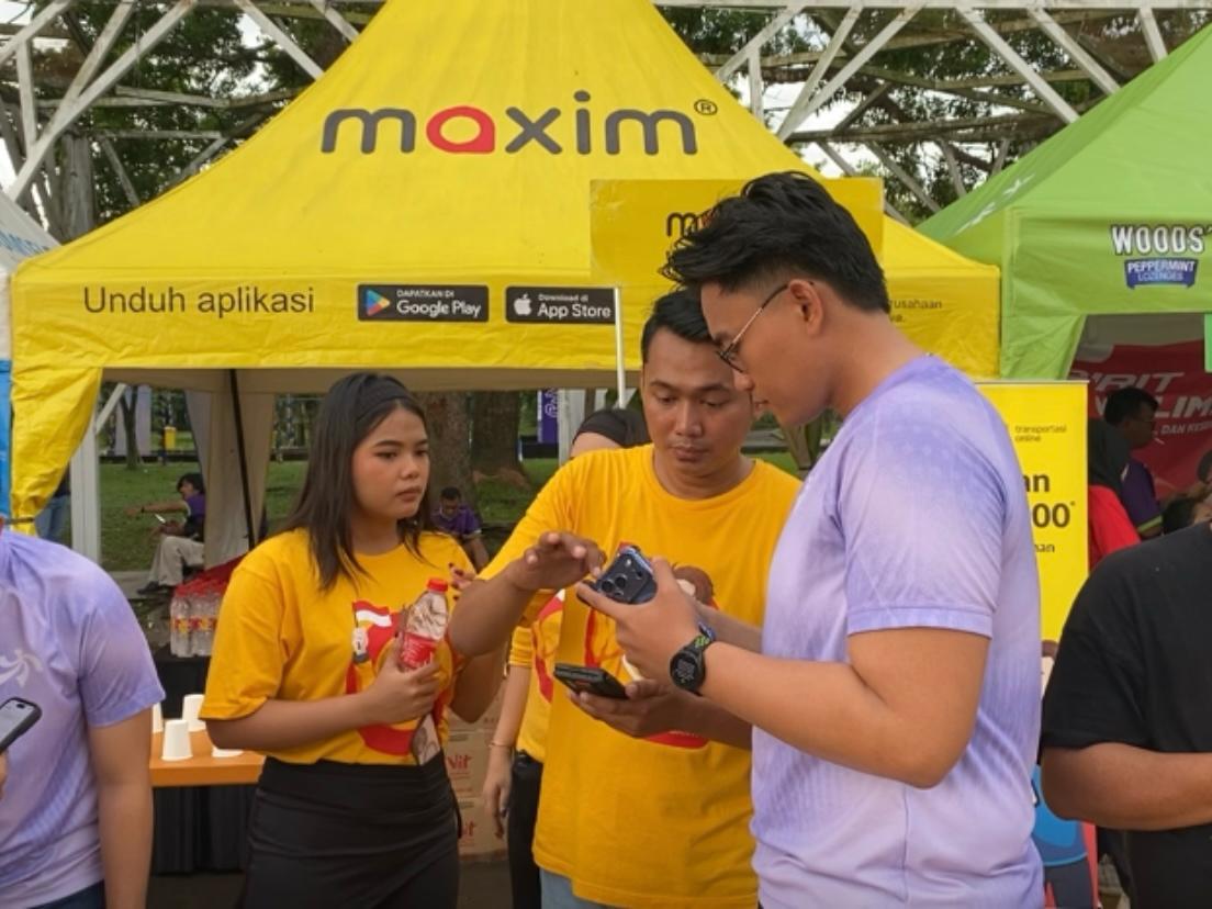 Maxim Merasa Bangga Terlibat Dalam PALTV Night Run Festival 