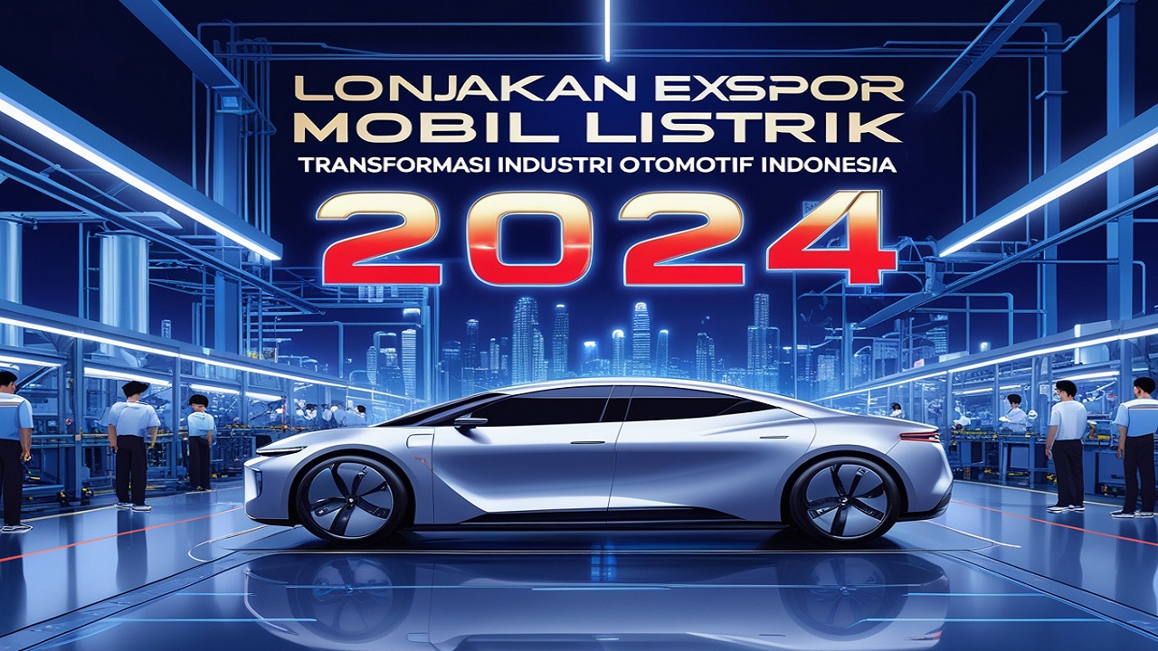 Lonjakan Ekspor Mobil Listrik 2024, Transformasi Industri Otomotif Indonesia