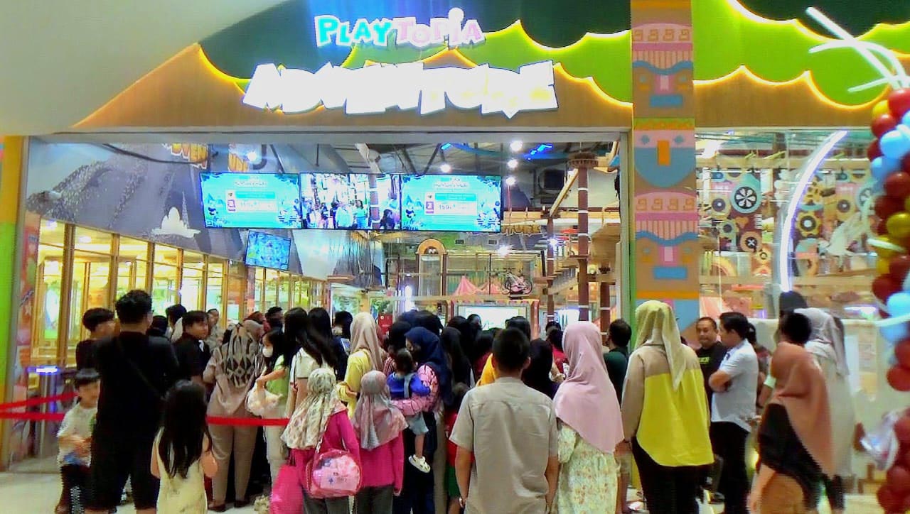 Peresmian 3 Tenant dan Promo Menarik Palembang Square Mall pada Grand Opening Playtopia Adventure