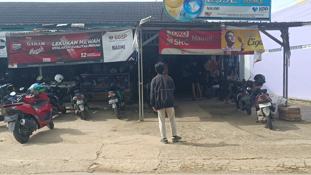 Toko Sembako di Sukarami Dibobol Maling, Aksi 4 Pelaku Terekam CCTV