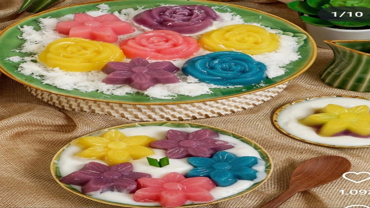 Kue Lumpang Moderen: Transformasi dari Jajanan Kue Kampung  Jadi Camilan Penuh Warna