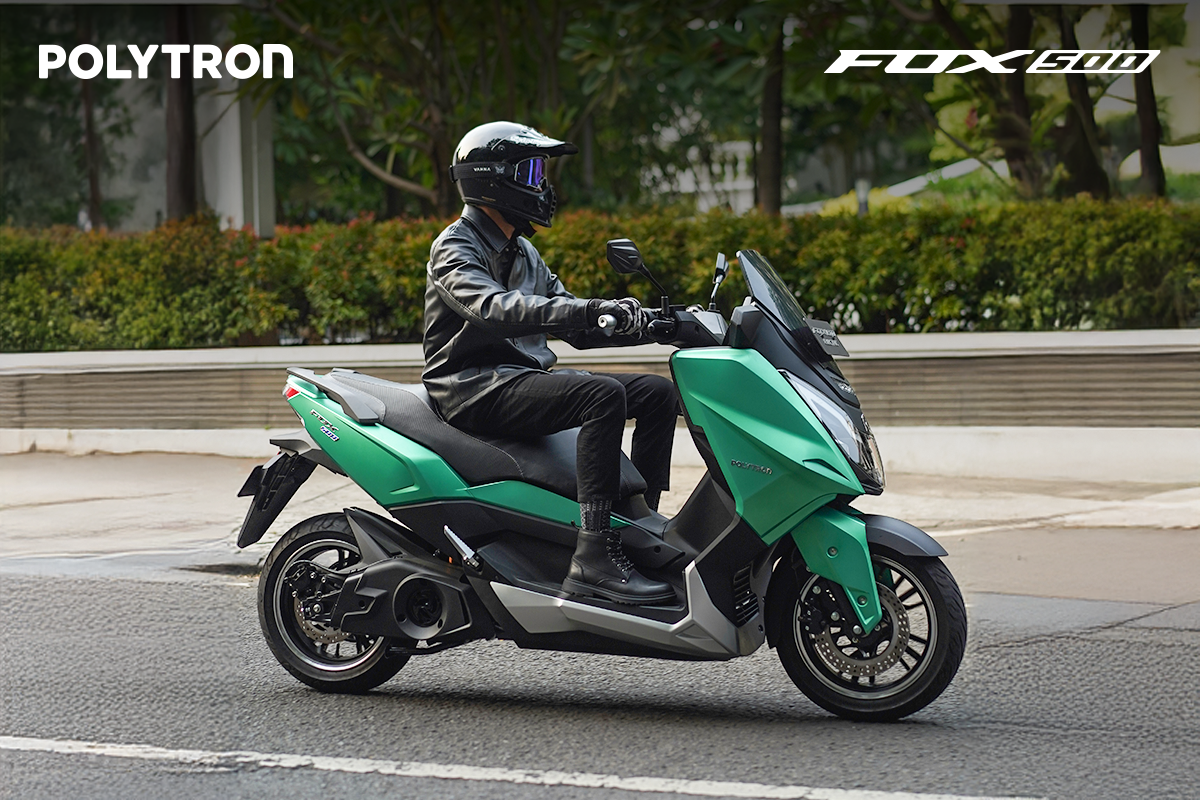 Motor Listrik Polytron Terbaru Kini Lebih Pintar dengan GPS & Smart Dashboard!