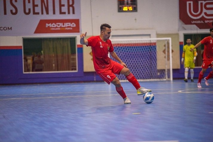 Pemain Timnas Futsal Indonesia Memimpin Daftar Top di AJang Piala Asia Futsal 2024