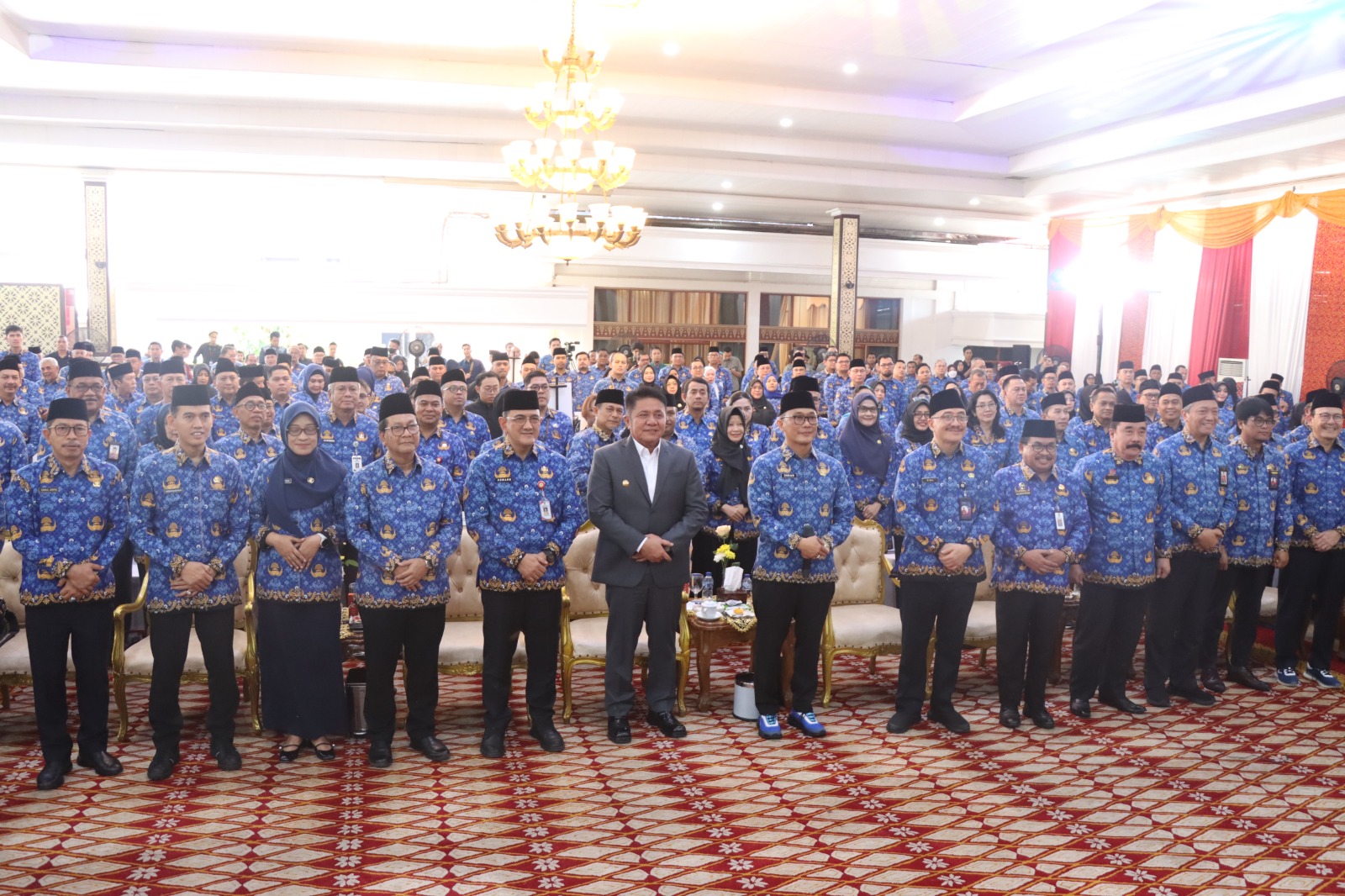 Kanwil Kemenkum Sumsel Hadiri Rakernas Korpri 2025: Dorong Birokrasi Sehat dan ASN Berintegritas