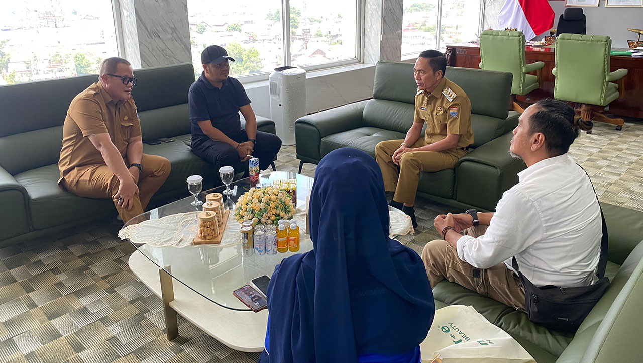 PALTV dan Kawali Sumsel Temui Walikota Palembang Bahas Program Nyusuri Sungi