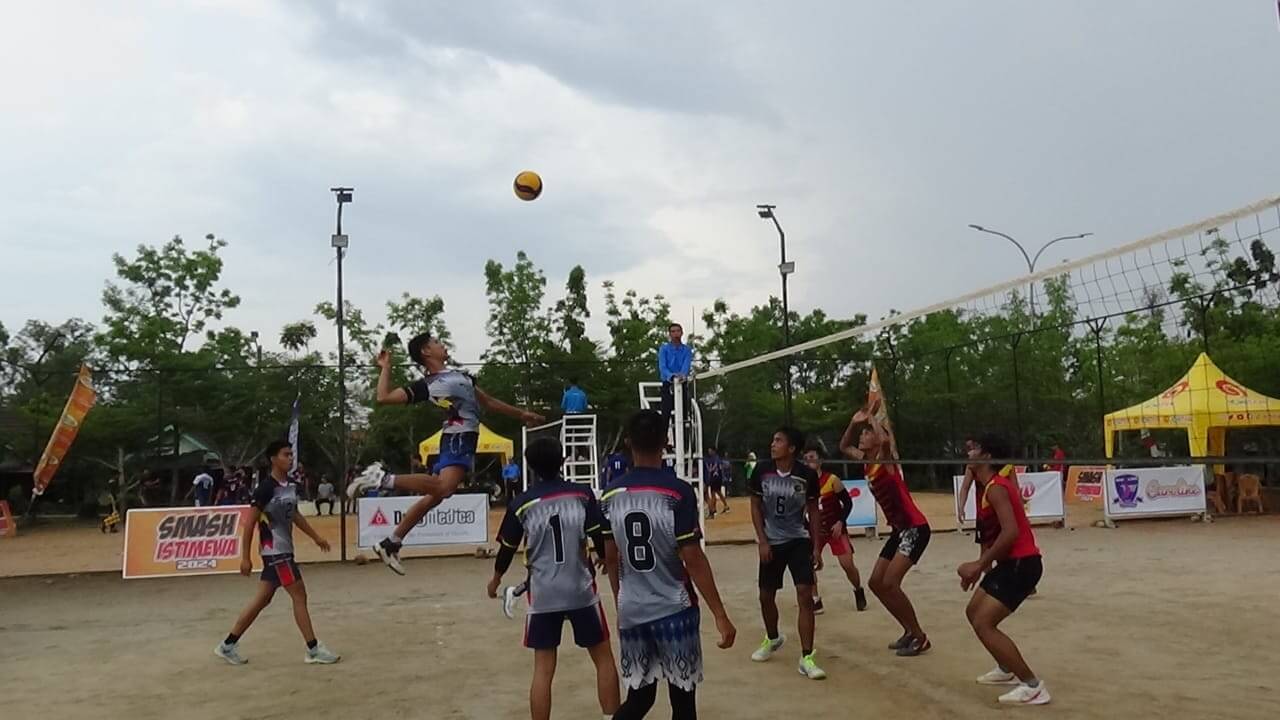 Combet Lahat Melaju ke Perempat Final Open Tournament Volleyball Piala Pangdam II Sriwijaya