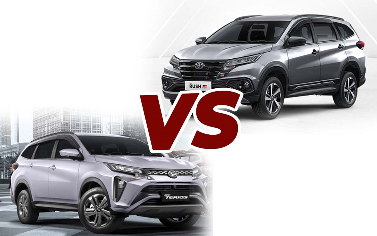 New Daihatsu Terios R Vs New Toyota Rush GR Sport, Saudara Sekandung yang Sering Dibandingkan