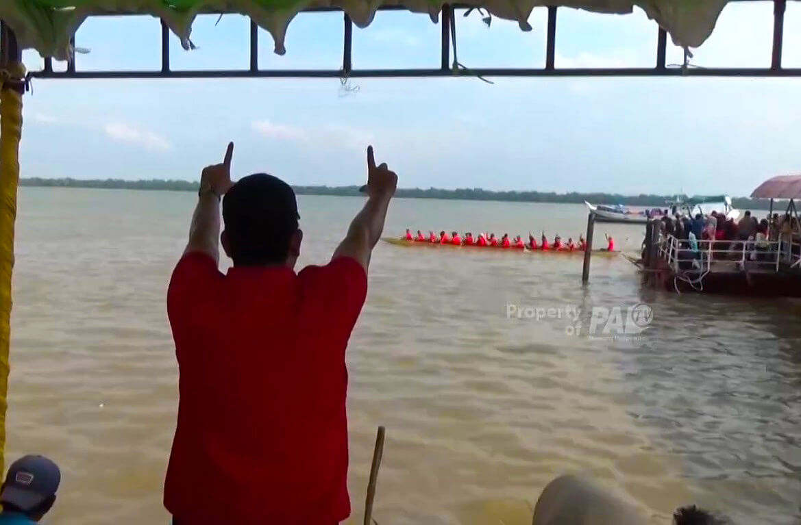 Bakal Calon Bupati Banyuasin Askolani Hadiri Lomba Bidar Tradisional di Desa Sungsang