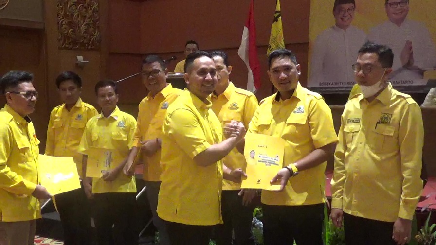 Video: Partai Golkar Palembang Umumkan Bacaleg yang Berlaga di Pemilu 2024