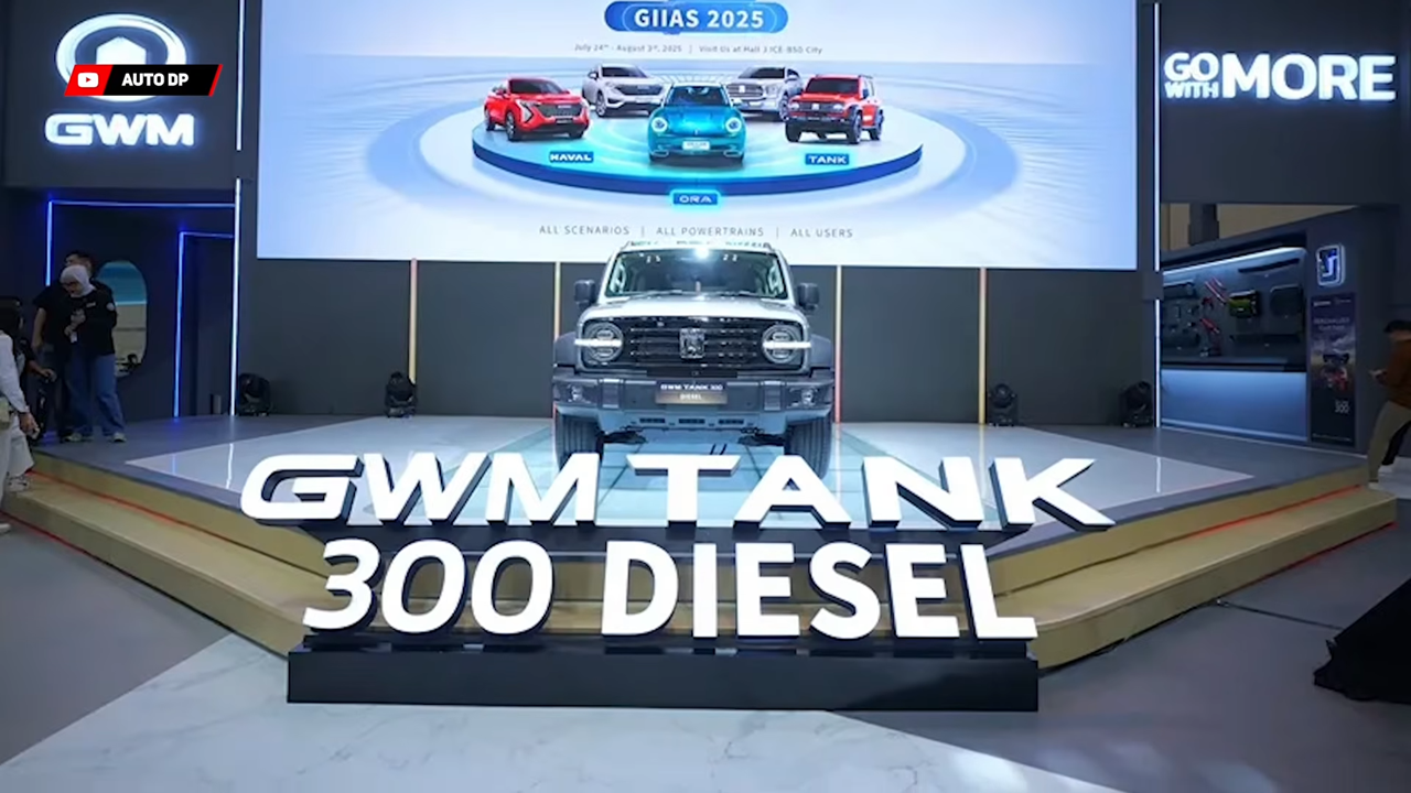  GWM Tank 500 Diesel Curi Perhatian di IIMS 2026 Di SUV Premium 