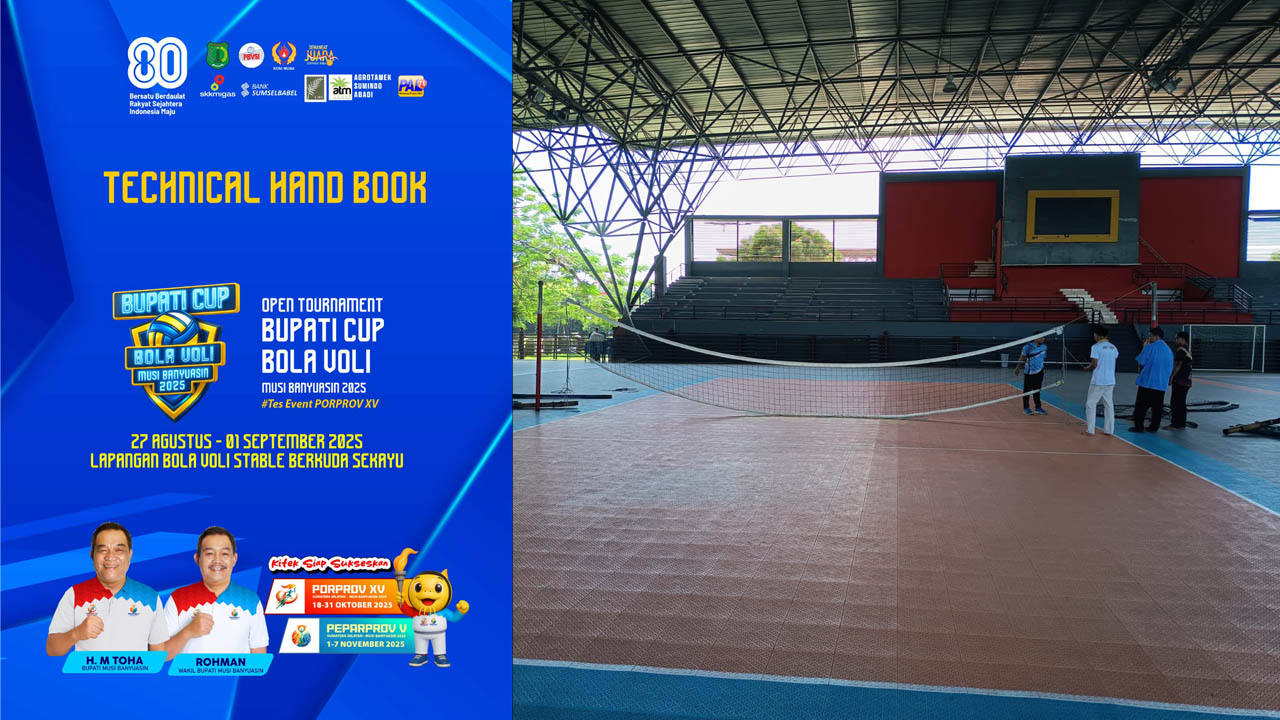 Pemkab Muba Gelar Turnamen Voli Bupati Cup 2025 Jelang Porprov XV: Ajang Pemanasan Ajang Prestasi