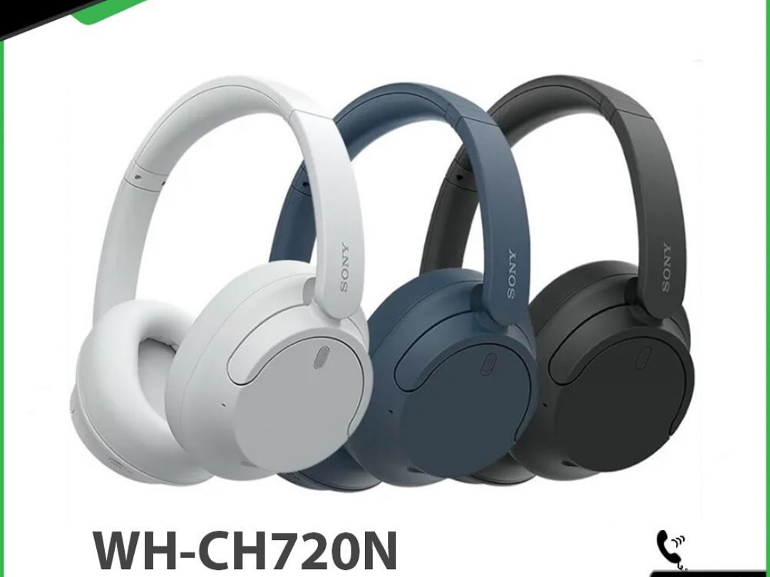 Headset Sony WH-CH720N Headphone Nirkabel Peredam Bising Nirkabel Sup Alfabet Terbaru