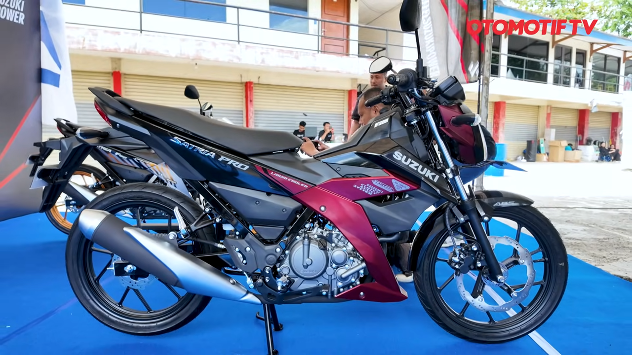 Suzuki Satria F Terbaru Hadir dalam Dua Varian, Tampilan Lebih Segar