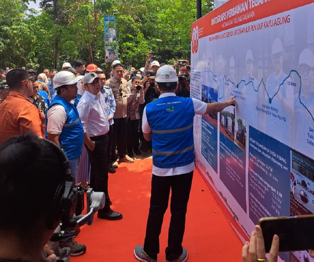 PLN UP3 Ogan Ilir Hadirkan Tegangan Andal, AVR 10 MVA Siju Resmi Beroperasi