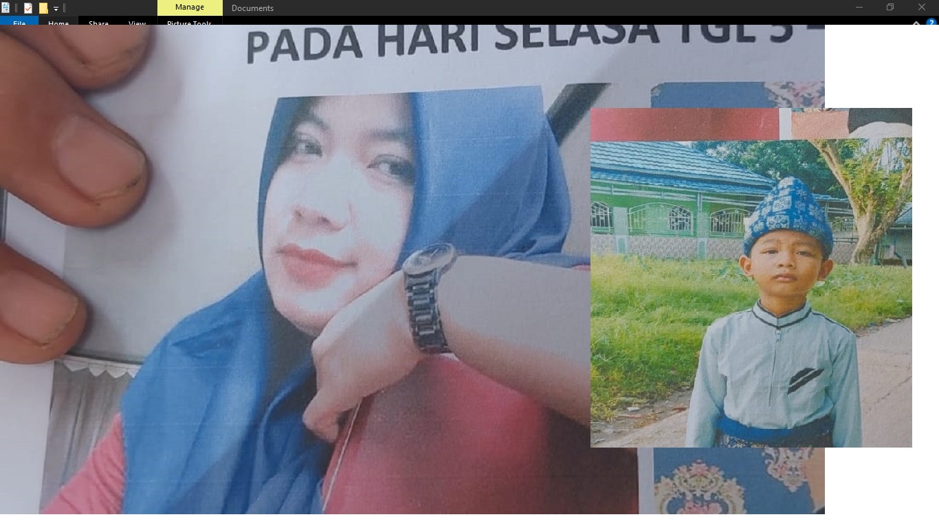 Istri dan Anak Hilang Setelah Pamit ke Pasar dan Sekolah