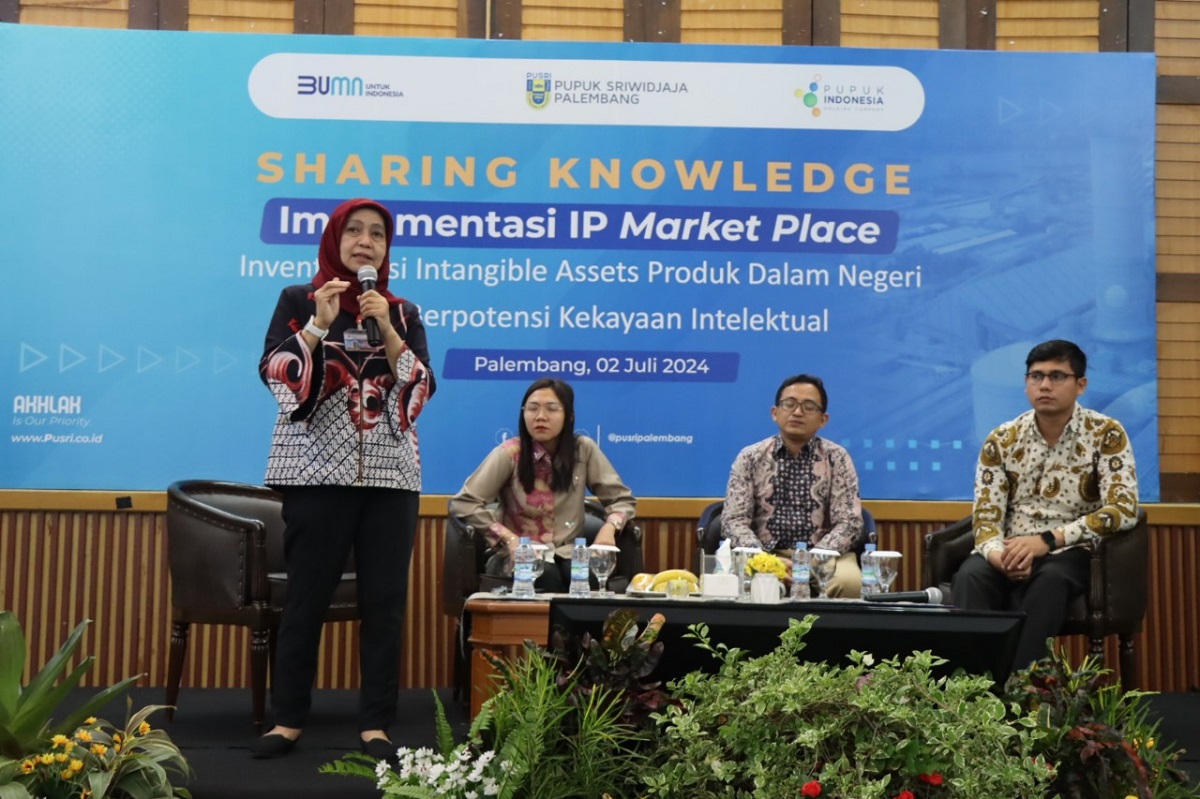  Ditjen KI dan PT. Pusri Palembang Gelar Sharing Knowledge Implementasi IP Market Place 