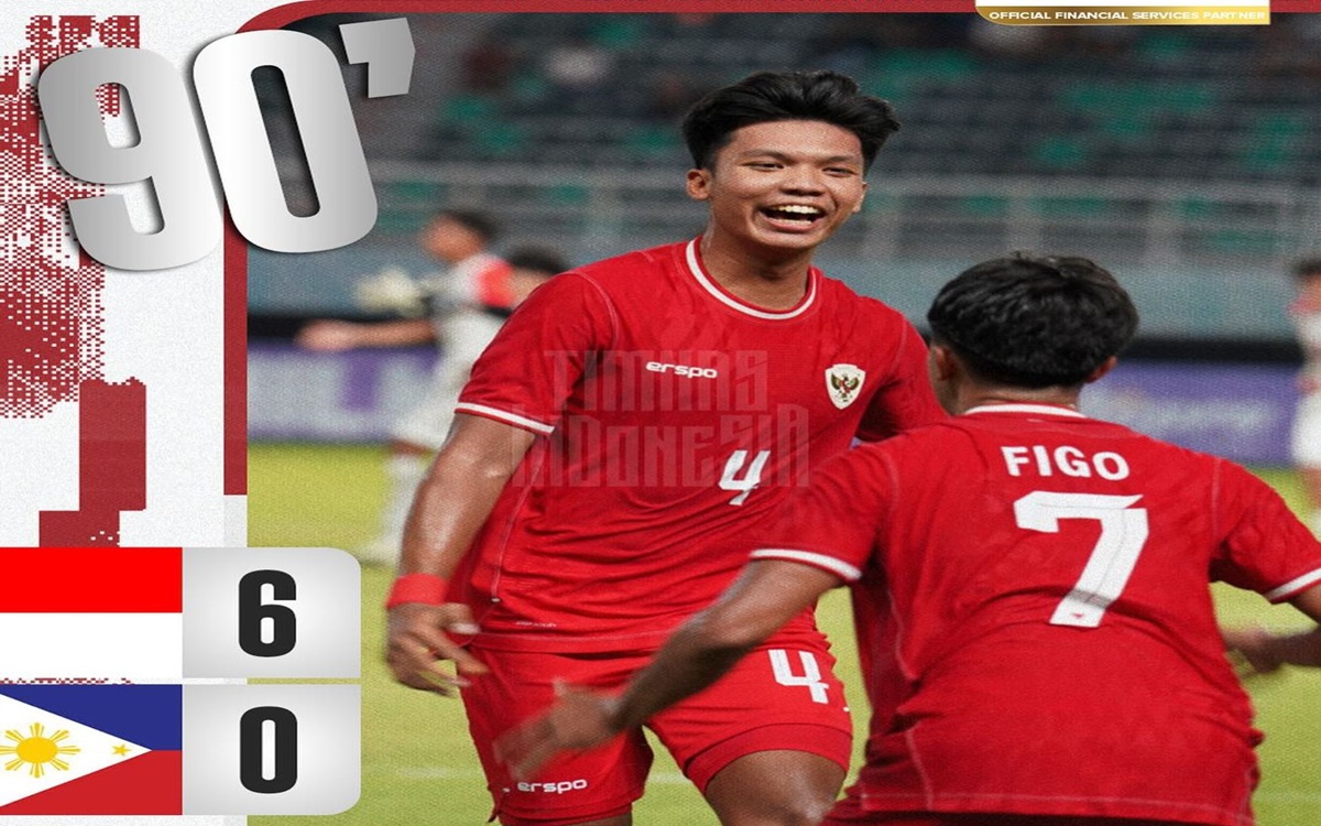  Timnas Indonesia dan Timnas Timor Leste Raih Kemenangan Perdana Laga Pembuka Piala Asia U-19