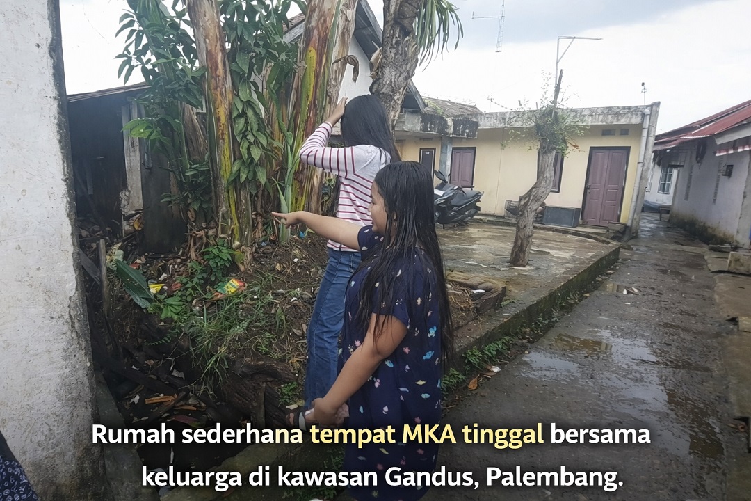 Sunyi Tanpa Tawa, Beginilah Suasana Rumah Balita 3 Tahun di Gandus Terjangkit Cacingan