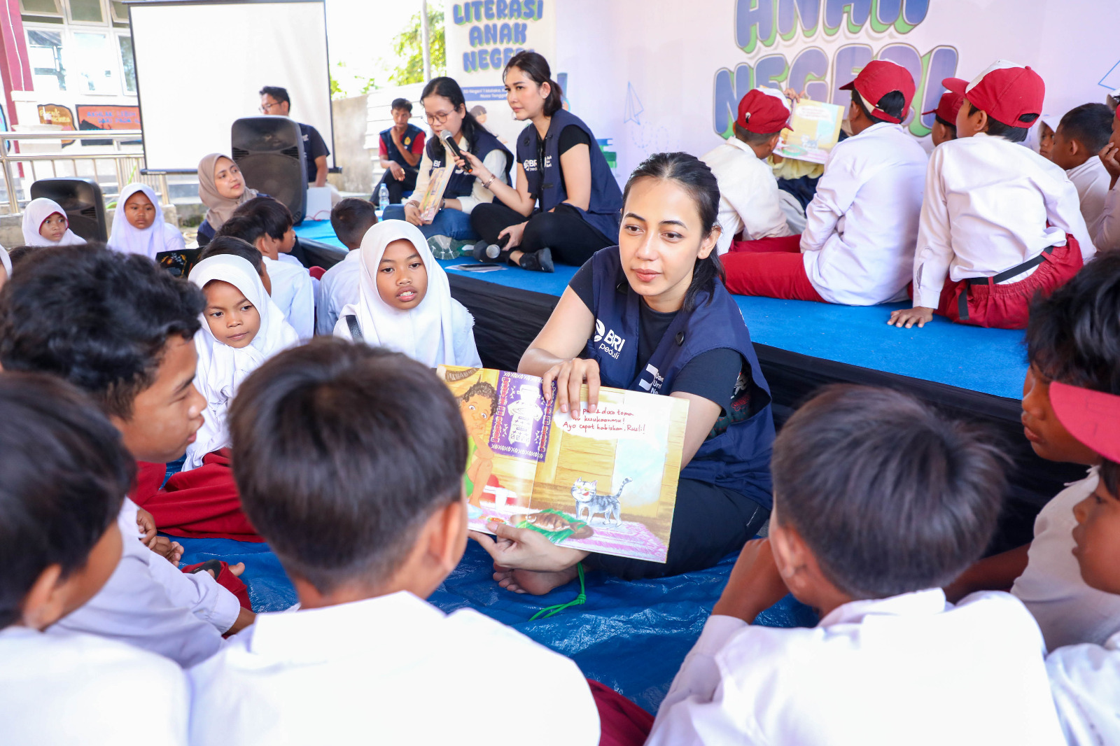 BRI Peduli Gaungkan Semangat Kemerdekaan Melalui Program Literasi Anak Negeri
