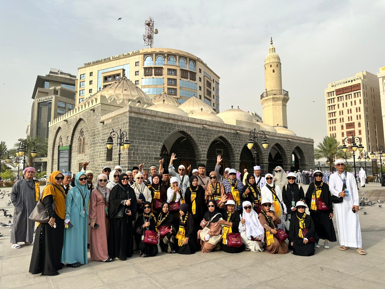 433 Jamaah Umroh Keberangkatan 7 Agustus Tiba di Madinah Setelah Melaksanakan Thawaf Wada di Mekkah
