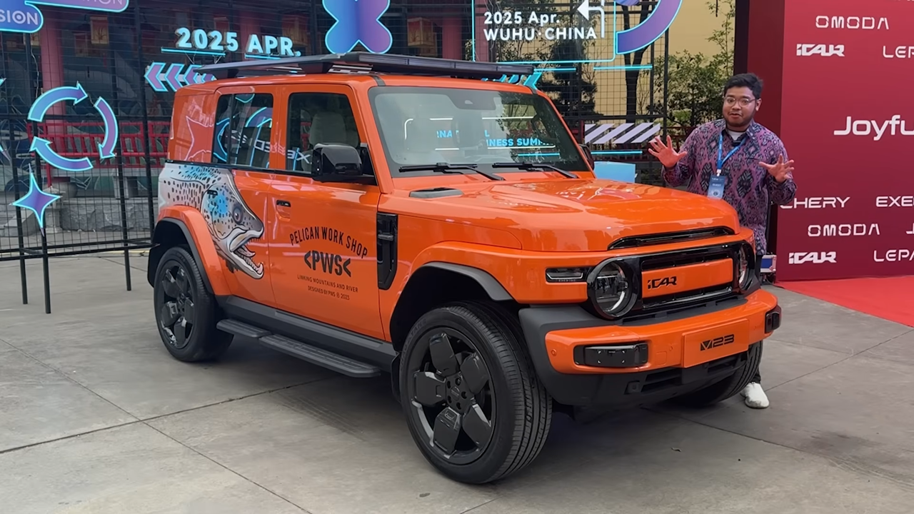Mengenal ICAR V23: Adik Chery J6 yang Siap Masuk Pasar Indonesia