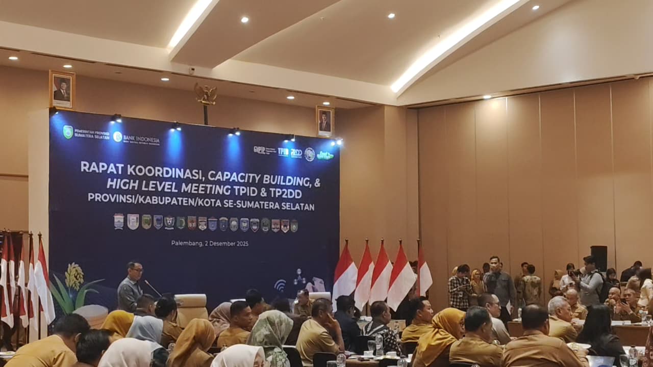 BI Sumsel Tekankan Penguatan Data dalam Rakor TPID 2025 untuk Kendali Inflasi