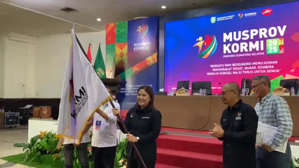Samantha Tivani Kembali Pimpin KORMI Sumsel, Siap Wujudkan Target Sumsel Bugar 2035