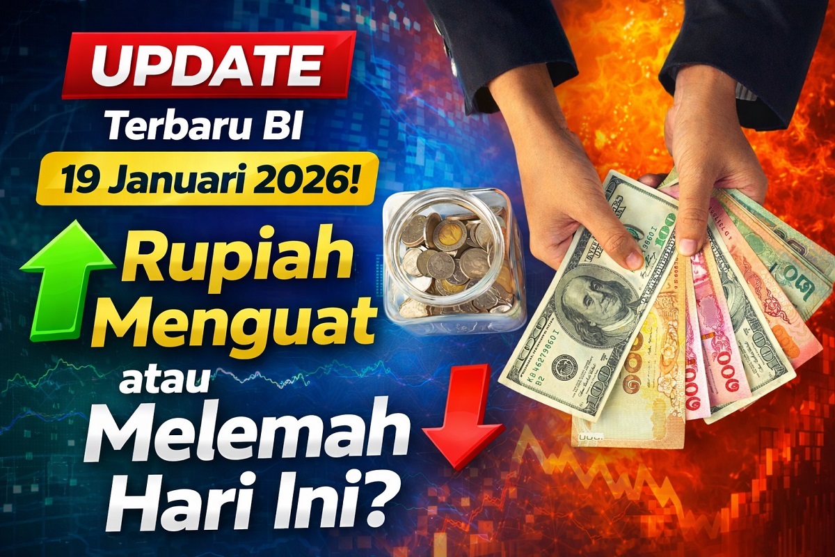 UPDATE Terbaru BI 19 Januari 2026! Rupiah Menguat atau Melemah Hari Ini?