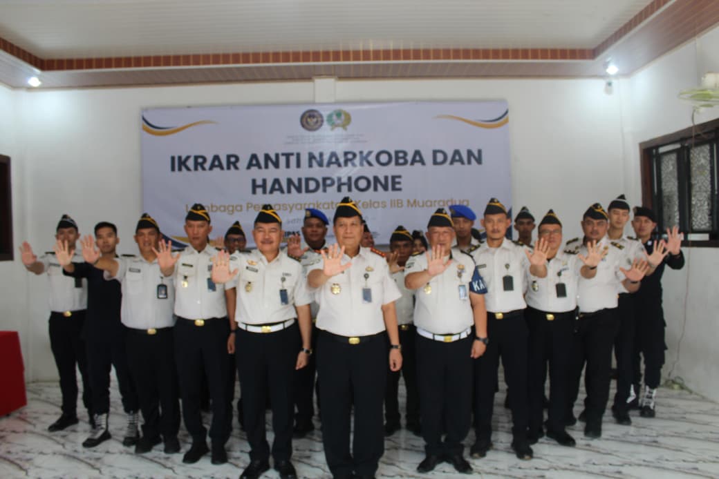 Tanpa Kompromi, Lapas di OKU Selatan Deklarasikan Perang terhadap Narkoba dan HP Ilegal