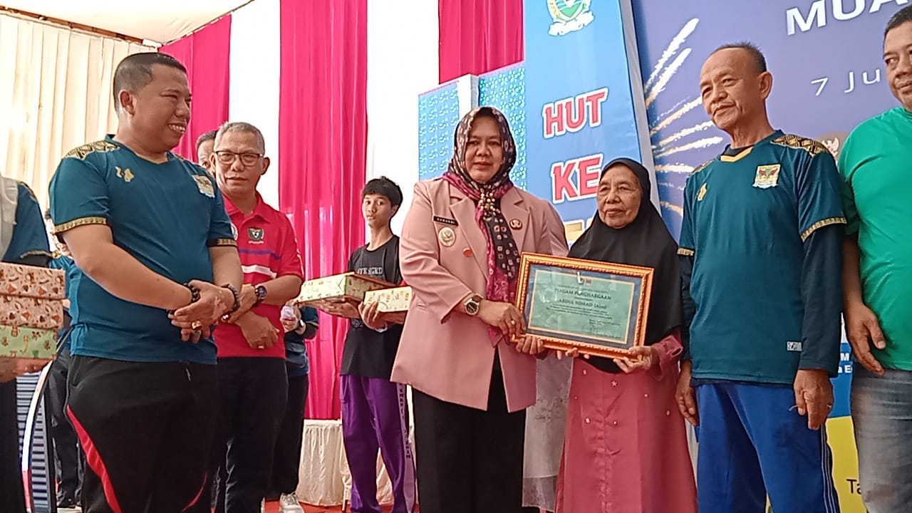 Wabup Muara Enim Apresiasi Keguyuban Desa Muara Gula Baru
