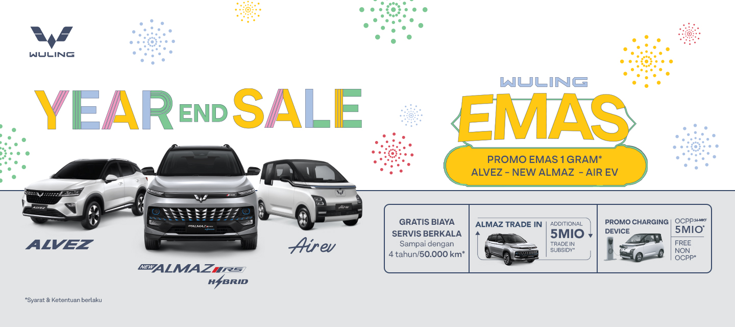 Beli Wuling Dapet Emas, Promo Year End Sale 2023