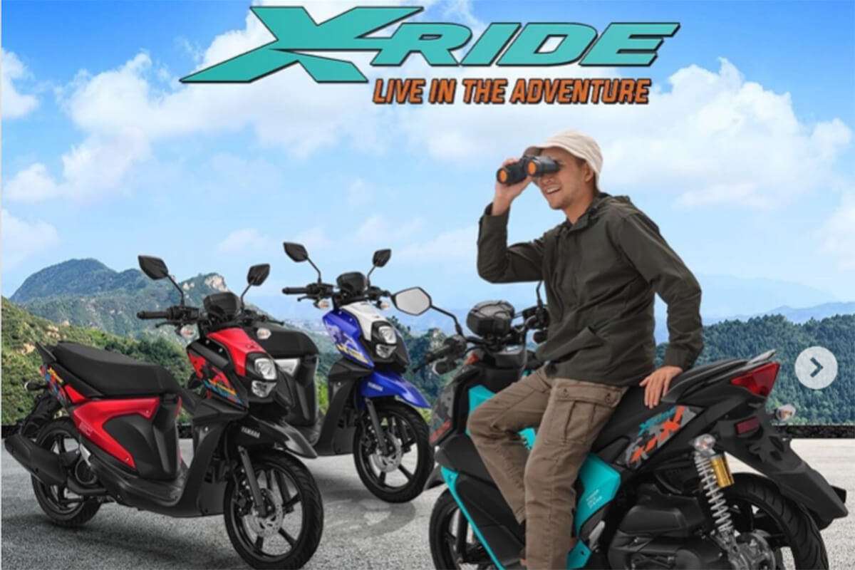 Inilah Motor Matic Bergaya Adventure, Yamaha X-Ride 125!
