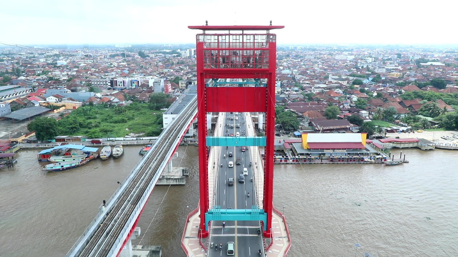 Wisata Tower Ampera Bisa Dinikmati Pada Malam Tahun Baru 