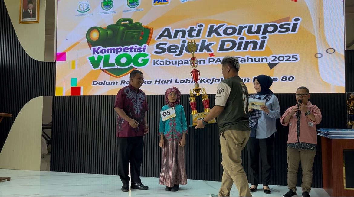 Tanamkan Integritas, Kompetisi Vlog Anti Korupsi Lahirkan Pemenang Terbaik dari PALI