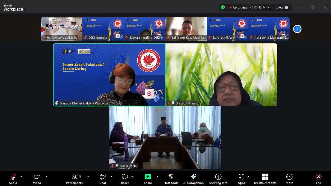 Kemenkum Sumsel Kawal Pemeriksaan Substantif Pendaftaran Beras Dayang Rindu Sebagai Indikasi Geografis