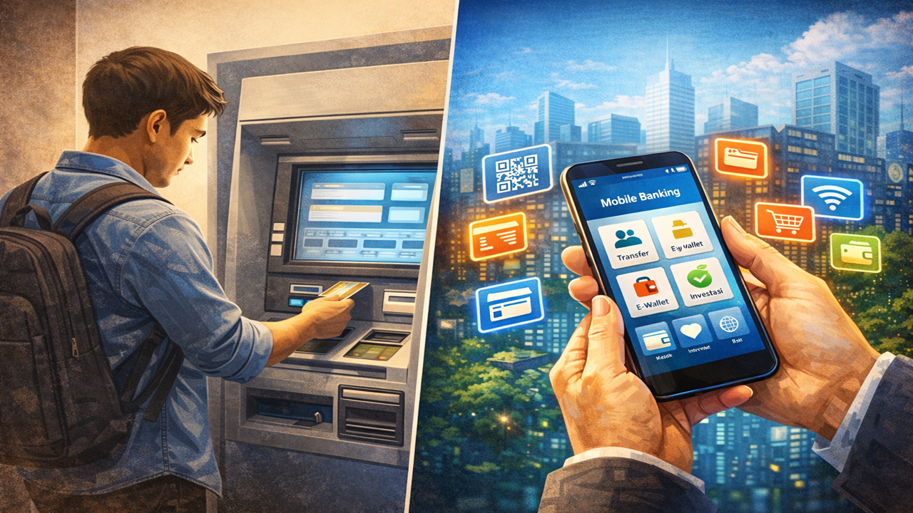 Transformasi Digital Perbankan, Mesin ATM Kian Berkurang