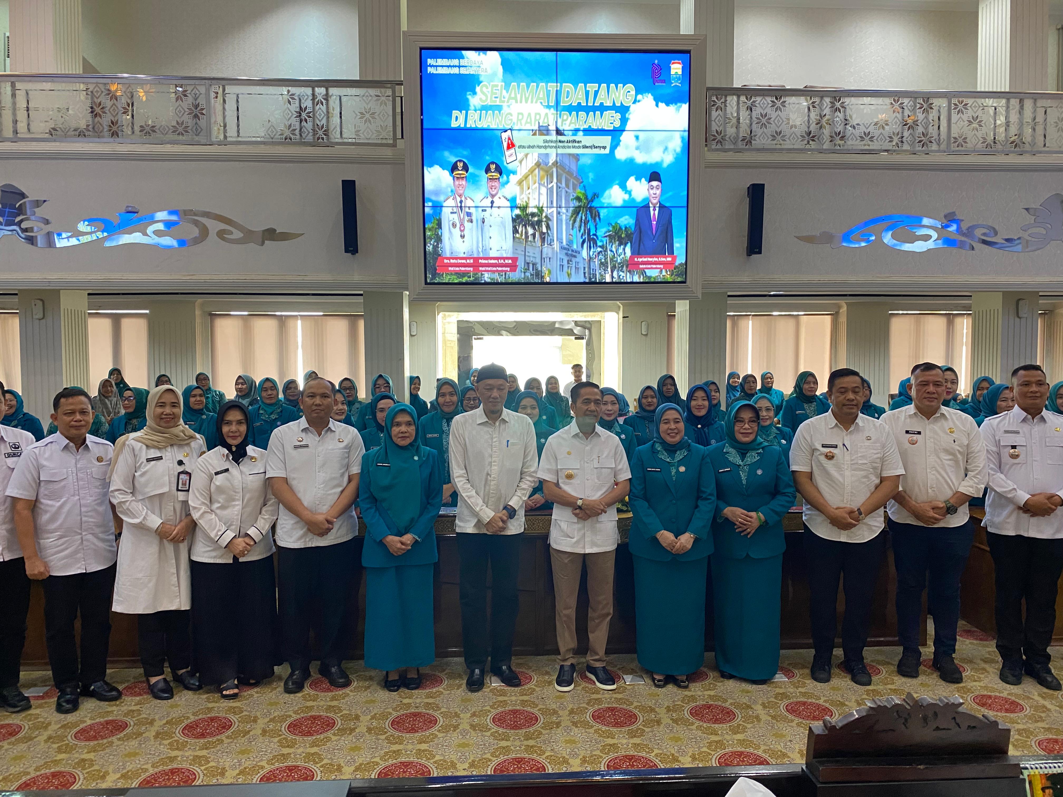 Wali kota Palembang hadiri Rakerda PKK Tingkat kota Palembang Tahun 2026