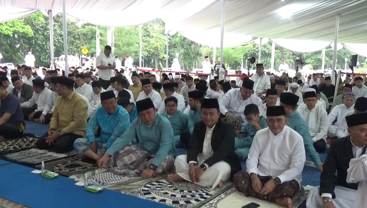 HDCU laksanakan sholat Idul Adha di Griya Agung Palembang