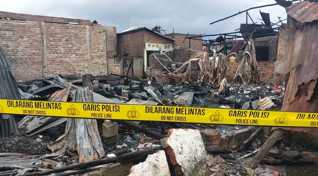 Kebakaran Hebat di Kertapati, 50 Jiwa Butuh Bantuan