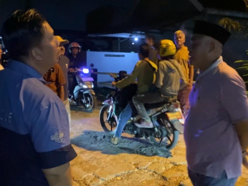 Sesuai Atensi Walikota, Sekda Gercep Tinjau Kerusakan Jalan Irigasi Macan Lindungan